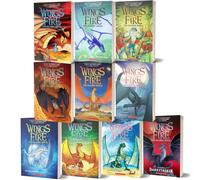 Wings of Fire Graphic Novels Series 10 Books Collection Set (Books 1-9 + Darkstalker) | Graphix Edition