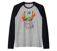 Wings of Fire The Hidden Kingdom Cover Maglia con Maniche Raglan