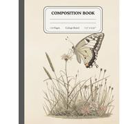 Wings of Serenity | College Ruled Writing Notebook | Vintage Insect Illustration Journal for Everyday Inspiration: For peaceful thoughts and creative flow