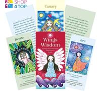 Wings Of Wisdom Oracle Cards Deck Alana Fairchild Longhurst Blue Angel Nuovo