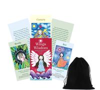Wings Of Wisdom Oracle Cards Deck Fairchild Longhurst Blue Angel Con Borsa
