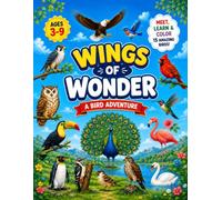 Wings of Wonder Bird Adventure: Meet,learn & color amazing birds