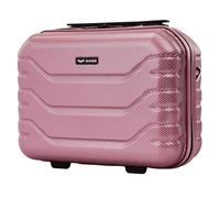 WINGS - Valigetta da viaggio premium da 15 l, borsa da viaggio rigida in policarbonato, tracolla rimovibile, due scomparti, modello CRAKE