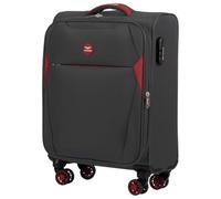 Wings - Valigetta per cabina 20", 4 ruote, manico telescopico, 42 l, colore: Grigio, grigio., 56,5x39,5x22, valigetta