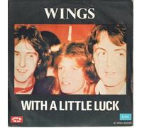 WINGS - with a little luck / backwards traveller - cuff link