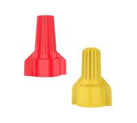 WINGTWIST - Connettori a filo rosso e giallo assortiti
