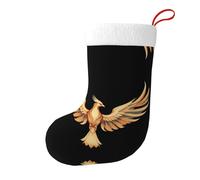 Winhga Phoenix Spreads Its Wings at Sunrise Prints, calzini natalizi stampati su entrambi i lati, per decorazioni per interni e feste di grande capacità