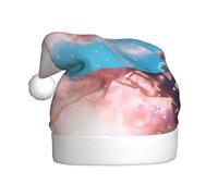 WINHGA Sunshine Under The Trees Stampe Cappelli di Natale in peluche da uomo e da donna, tappi per feste di Capodanno per adulti