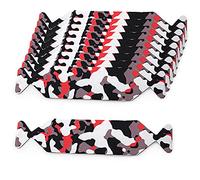 Winjun 10 pezzi mimetici di ricambio per raschietto, 10 x 4,8 cm, in feltro libero per spatola per auto (raschietto non incluso)