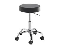 Wink design,Chesapeake, sgabello finta pelle, Nero