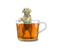 Winkee - Cute Animal - Colino da tè per tè sfuso, divertente infusore da tè, filtro da tè per tazza e tazza termica, spezie in silicone, figura animale (cane)