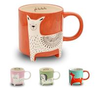 Winkee - Cute Animal - Tazza da caffè Lama I La dolce tazza in lama, misura XXL, ca. 450 ml I Cute Coffee Mug