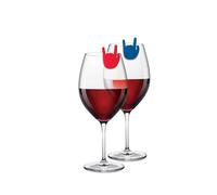 Winkee - Drinks Markers - Rock Hand Glass Marker - Set Of 8 NUOVO