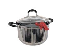 Winkee - Hummer - Supporto per cucchiaio e cucchiaio da cucina, in silicone, motivo: Spoon Holder e coperchio per pentola I must have per la tua cucina