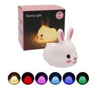 Winkee - luce notturna coniglietto I luce notturna bambini I lampada da scrivania I lampada da comodino