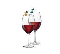 Winkee - Microphone Glass Marker Set Of 6 NUOVO