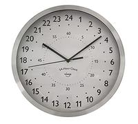 Winkee - Orologio da parete 24 ore | Orologio da parete leggermente diverso