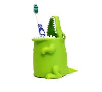 Winkee - Portaspazzolino da denti a forma di animale (coccodrillo)