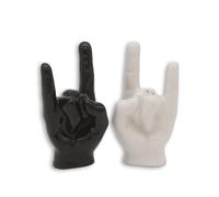 Winkee - Rock Hand Salt And Pepper Shaker - Salt And Pepper Dispenser NUOVO