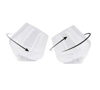 Winkee - Set di 2 bicchieri da whisky rotanti | Aperitivo in vetro forma rotonda | Adatto per whisky, mojito, vodka, brandy, gin, regalo per Natale, compleanno, San Valentino, Pasqua