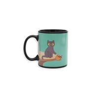 Winkee - Tazza di caffè gattino impertinente