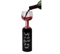 Winkee - Wine Bottle Glass - 0.75-Liter NUOVO