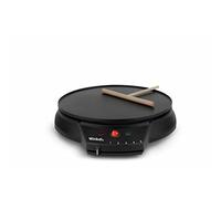 Winkel GOO30 Crepiera e Scalda Piadine di Cottura Antiaderente, 5 Livelli, 1000 W, Nero