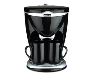 Winkel KFA2 - Macchina da caffè da Due, 450 W, Colore: Nero