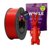 WINKLE Filamento PETG 1.75mm Diavolo Rosso, Bobina da 1kg, Filamento per Stampante 3D FDM, Precisione Dimensionale +/- 0.05mm, Alta Resistenza Agli Urti e Facile da Stampare