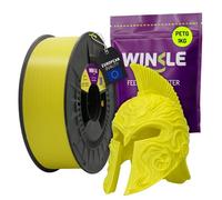 WINKLE Filamento PETG 1.75mm Giallo Limone 1kg, Filamento Stampante 3D