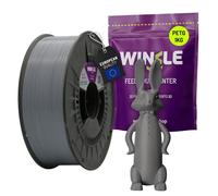 WINKLE Filamento PETG Grigio Cenere | Filamento Stampante 3D | Filamento PETG 2,85 mm 1 kg | Compatibile con la maggior parte stampanti 3D | PETG Grigio | Precisione Dimensionale | Bobina 1 kg