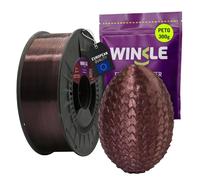 WINKLE Filamento PETG Cristallo 1.75mm Malva 300g, Filamento Stampante 3D