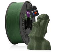 Winkle Filamento PLA Glow Army| Pla 1,75 mm | Filamento Stampa | Stampante 3D | Filamento 3D | Colore Verde con particelle | Bobina 1000gr