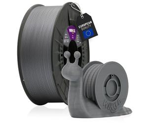 WINKLE Filamento PLA HD 1.75mm Argento, Bobina da 1kg, Filamento per Stampante 3D FDM, Precisione Dimensionale +/- 0.05mm, Materiale Biodegradabile Facile da Stampare su Stampanti 3D