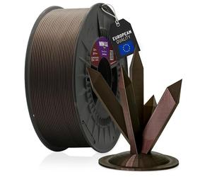 WINKLE Filamento PLA HD 1.75mm Bronzo Scuro 1kg, Filamento Stampante 3D