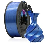 WINKLE Filamento PLA Silk 1.75mm Blu Acciaio, Bobina da 1kg, Filamento per Stampante 3D FDM, Precisione Dimensionale +/- 0.05mm, Materiale Biodegradabile Facile da Stampare, Finitura Seta