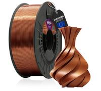 WINKLE Filamento PLA Silk (Seda) Rame antico | Filamento stampante 3D | Filamento PLA 1,75 mm 300 g | PLA Rame | Finitura liscia e setosa | Precisione dimensionale | Bobina 300 g