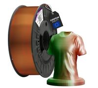 WINKLE Filamento PLA Silk Dual 1.75mm 1kg Rosso e Verde, Filamento per Stampante 3D, Finitura Multicolor Bandiera Portogallo e Marocco, Precisione Dimensionale +/- 0.05mm, Edizione Mondiali 2026