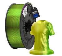 WINKLE Filamento PLA Silk Dual 1.75mm 1kg Verde e Giallo, Stampante 3D | Seta Finitura Multicolor Bandiera Brasile, Precisione Dimensionale +/- 0.03mm, Edizione Mondiali 2026