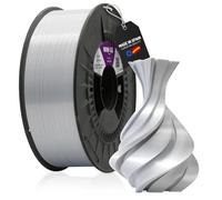 WINKLE Filamento PLA Silk (seta) oro bianco | filamento stampante 3D | filamento PLA 1,75 mm 300 g | PLA bianco | finitura liscia e setosa | precisione dimensionale | bobina 300 g
