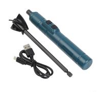 Winlaovate Agitatore elettrico per resina, kit miscelatore epossidico con paletta di miscelazione, miscelatore automatico per colla ricaricabile USB per pigmenti di vernice, strumento fai da te, bolla