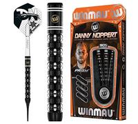 WINMAU Danny Noppert Freeze Edition Set di Freccette in tungsteno Softip Professionale da 20 Grammi con Alette e steli (Asta)