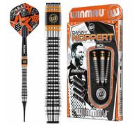 WINMAU Danny Noppert Signature Edition 2.0 - Set professionale di freccette in tungsteno, con alette e fusti (Stems)