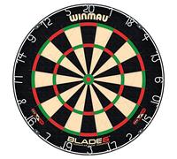 WINMAU Darts Blade 6 Professional Bristle Dartboard with Official tournament specifications | Endorsed by the PDC