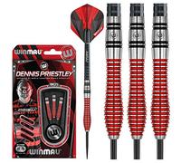 WINMAU Dennis Priestley Edizione Speciale 24g Freccette in Tungsteno con Prism Alette e Prism Aste (Steli)