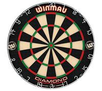WINMAU Diamond Plus Bersaglio - Bersaglio professionale per freccette in setola con specifiche ufficiali per tornei - Approvato dal PDC - Accessorio professionale per freccette