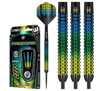 WINMAU Firestorm 28 Gram Tungsten Darts Set with Flights And Stems (Shafts)