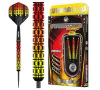 WINMAU Firestorm Flame, Set di Freccette Professionali in tungsteno, 26 g, con Alette e steli (Alberi)