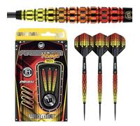 WINMAU Firestorm Flame Torpedo 90% Freccette Steel Darts 21G.