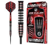 WINMAU Joe Cullen Ignition 21 Gram Professional Steeltip Freccette in Tungsteno Set con Alette e Steli (Shafts)